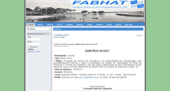 Desktop Screenshot of fabhat.org.br