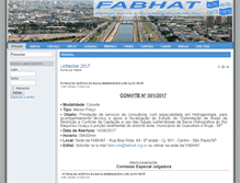 Tablet Screenshot of fabhat.org.br